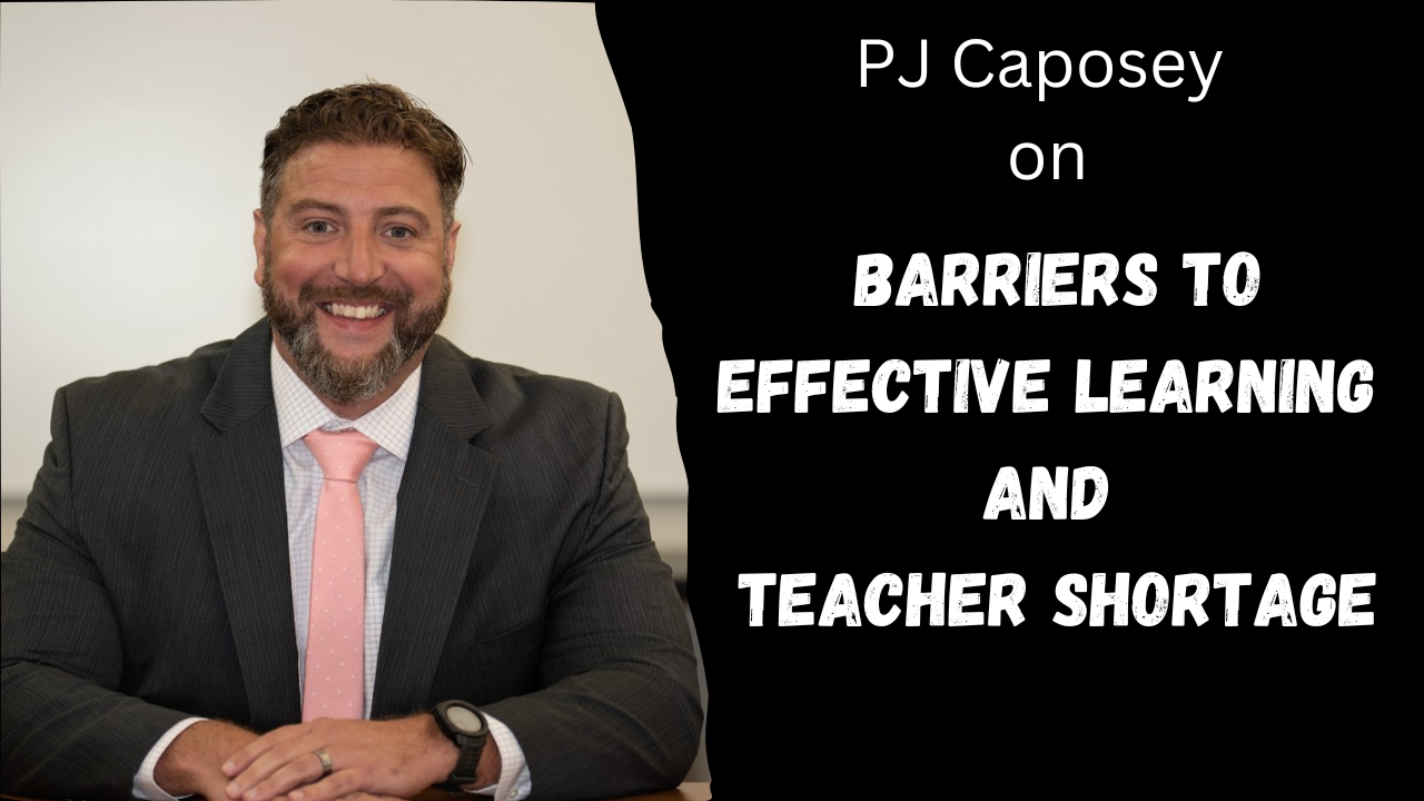 Challenges in Education System: PJ Caposey interview