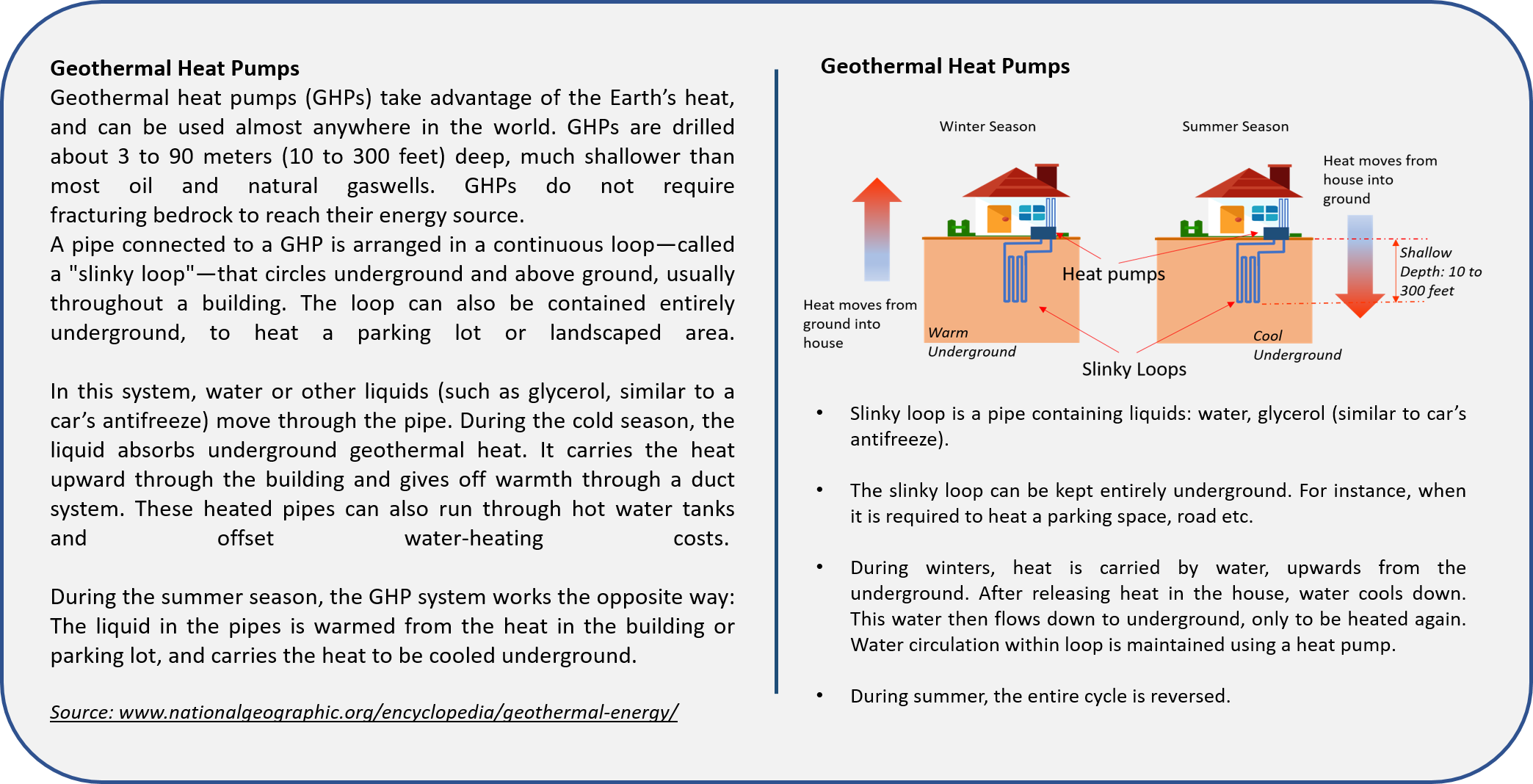 Visual learning Content in Geothermal Energy
